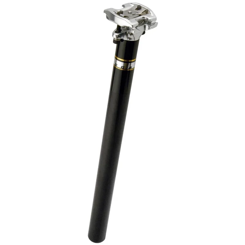Whisky Parts Co. NO.7 Carbon Mountain Seatpost  Zero Offset in Matte Black-1