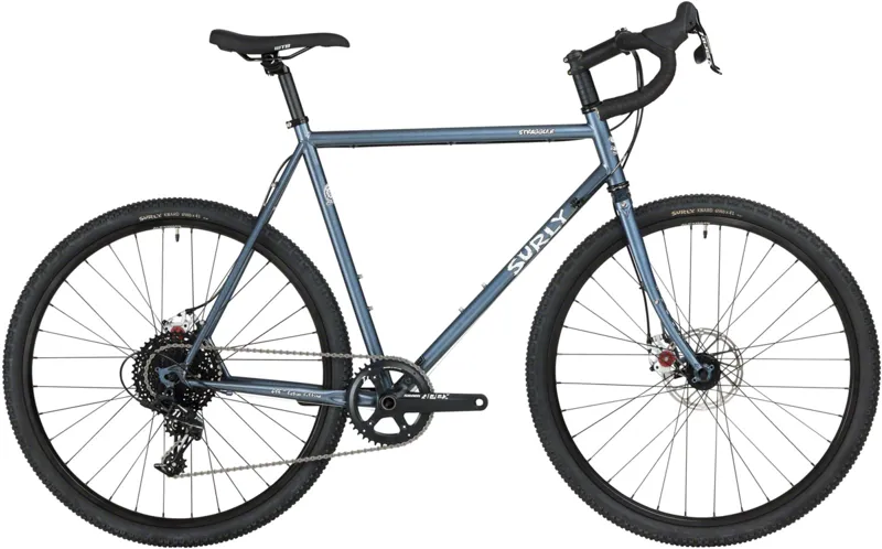 Surly Straggler 650b Sora Disc Adventure Gravel Bike in Cold Steel Blue