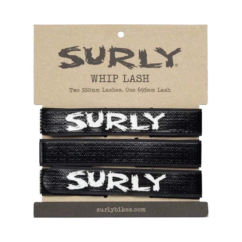Surly Whiplash Gear Strap Set in Black-1