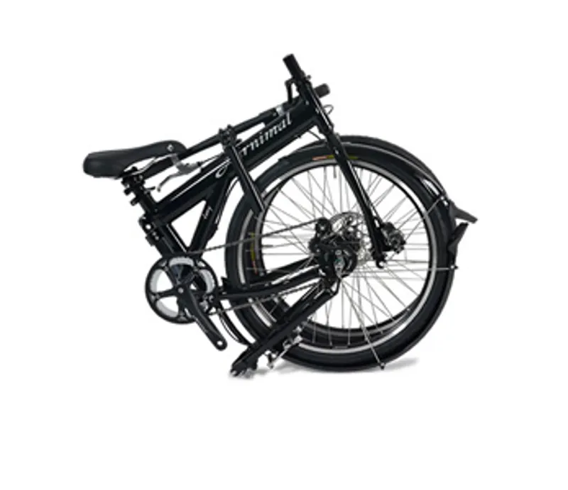 Airnimal Joey Commute 11 Speed Folding Bike in Matt Black or Matt Cambridge Blue-2