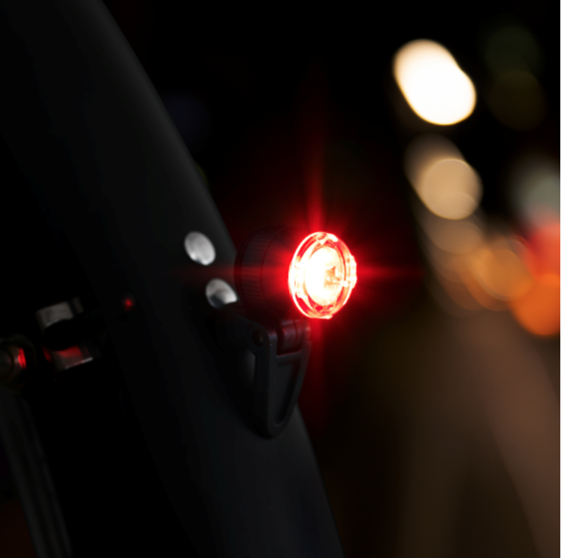 Busch + Muller Mudguard/Seatpost Rear Dynamo Light in Black-3