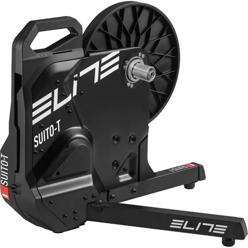 Elite Suito T Smart Trainer in black and red -  No Cassette 