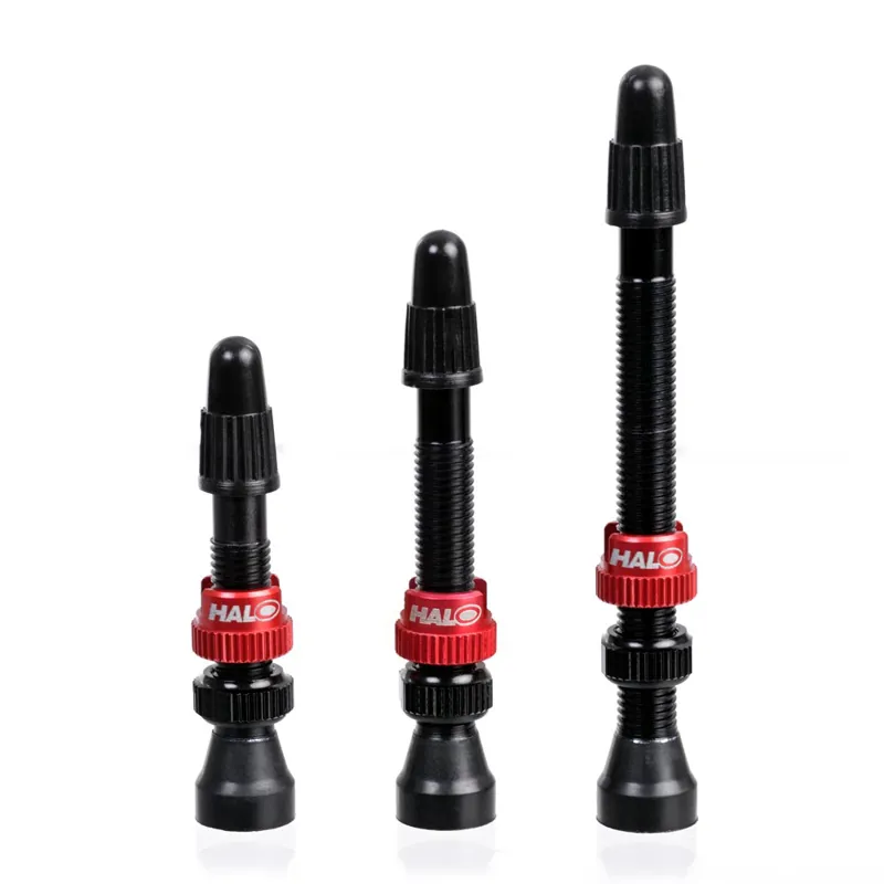 Halo Wheels Tubeless Valves in Black