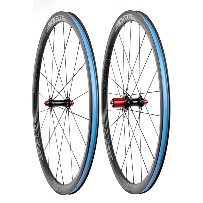 Halo Carbaura RC35 Carbon Wheels in Black