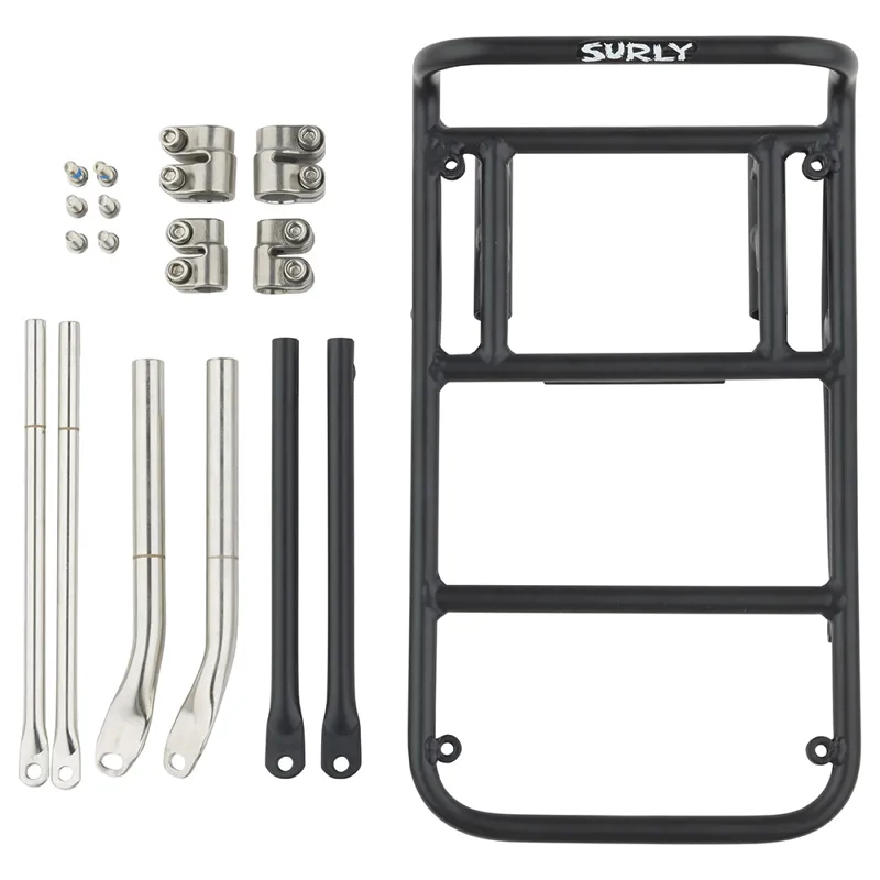 Surly 8-Pack Front Rack - Mk II in Black-1