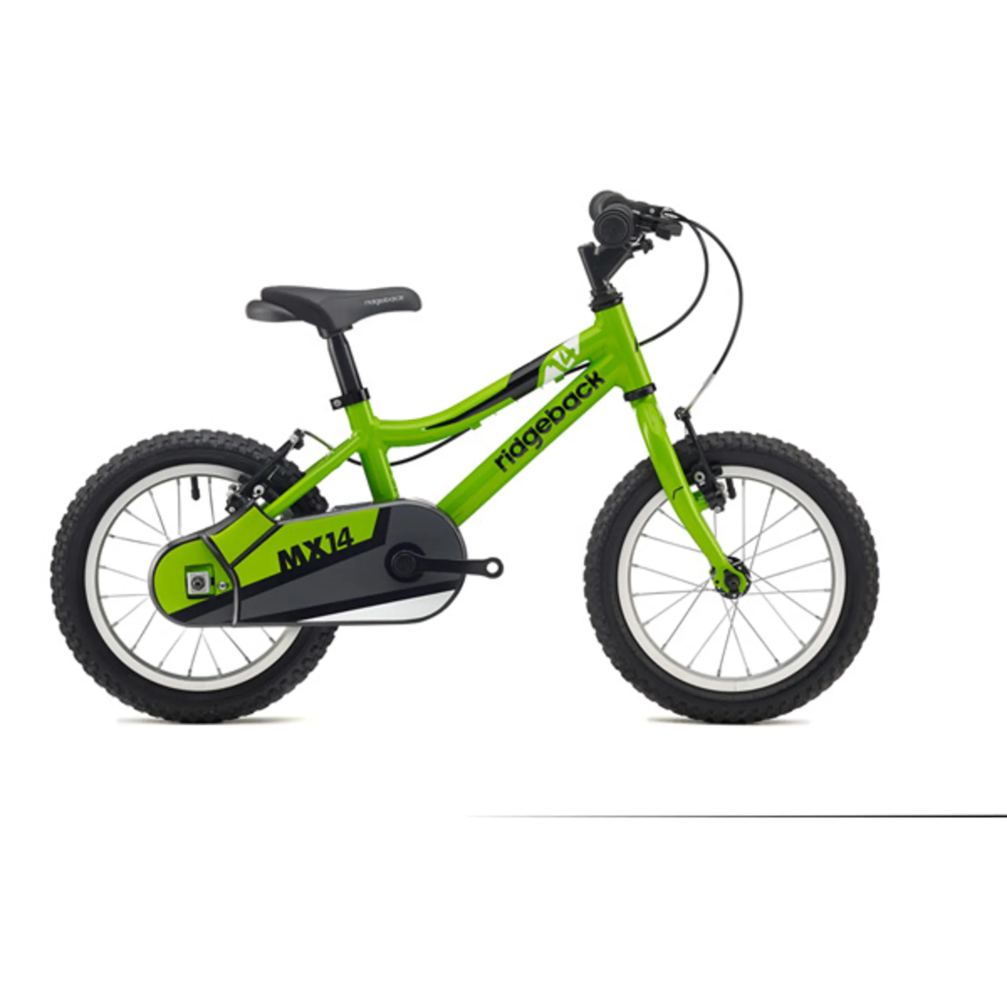 Ridgeback MX14 14 Inch Wheel Kids Bike in Green