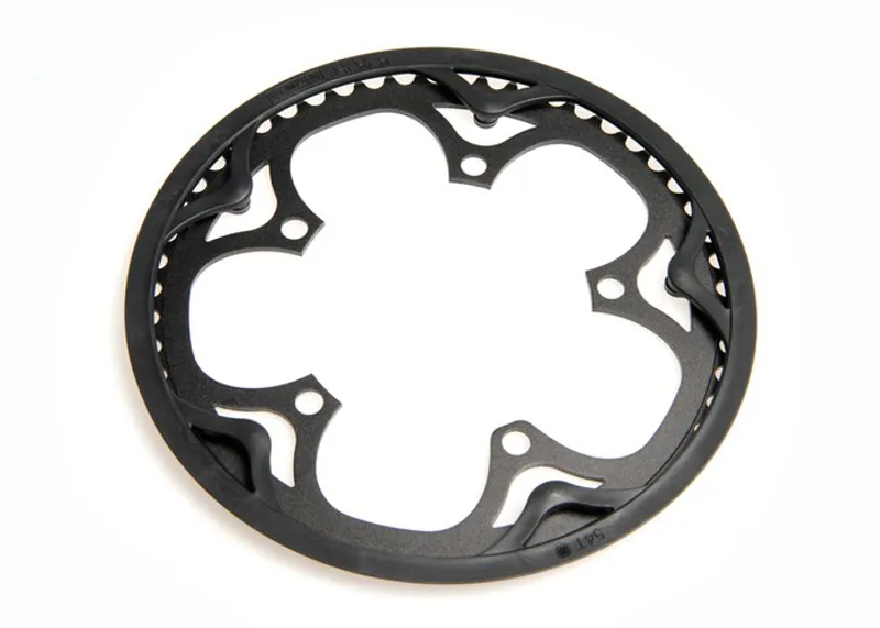 Brompton Chain Ring +Guard Spider 54T Black