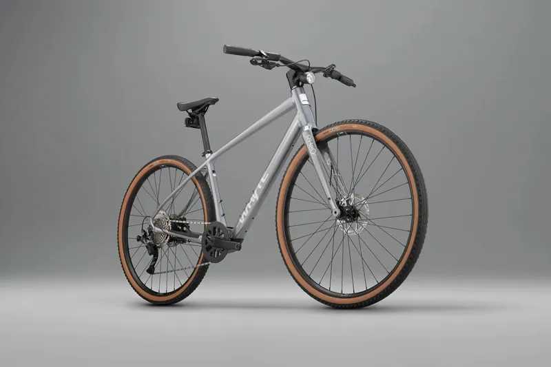 Whyte Rheo 2 Electric Hybrid Bike in Gloss Silver-1