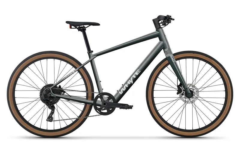 Whyte Rheo 2 Electric Hybrid Bike in Gloss Silver