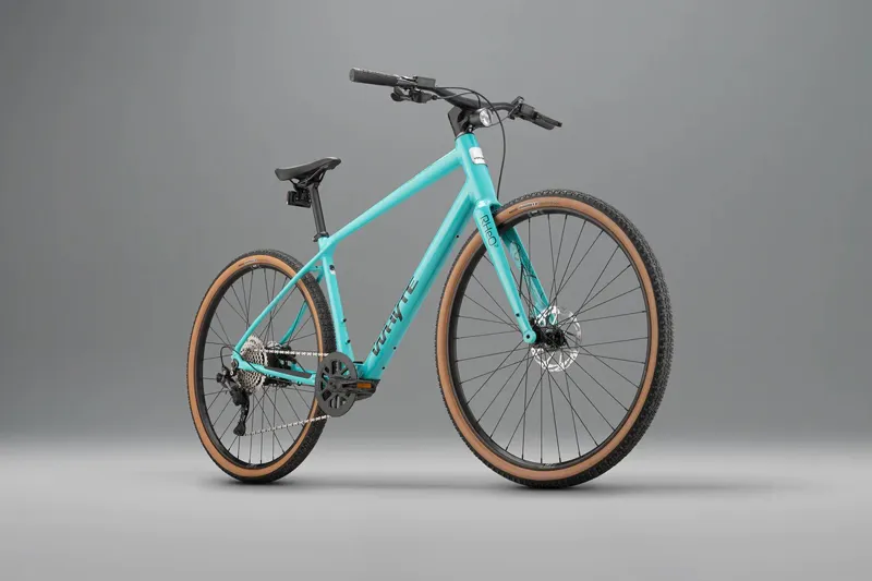 Whyte Rheo 2 Electric Hybrid Bike in Gloss Turquoise-1
