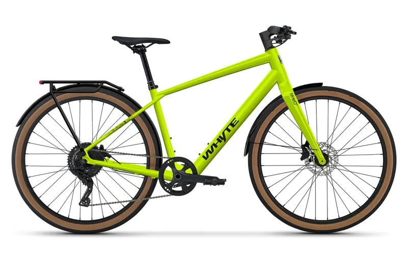 Whyte Rheo 3 Electric Hybrid Bike in Gloss Lime