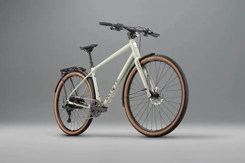 Whyte Rheo 3 Electric Hybrid Bike in Gloss Sage Green-1